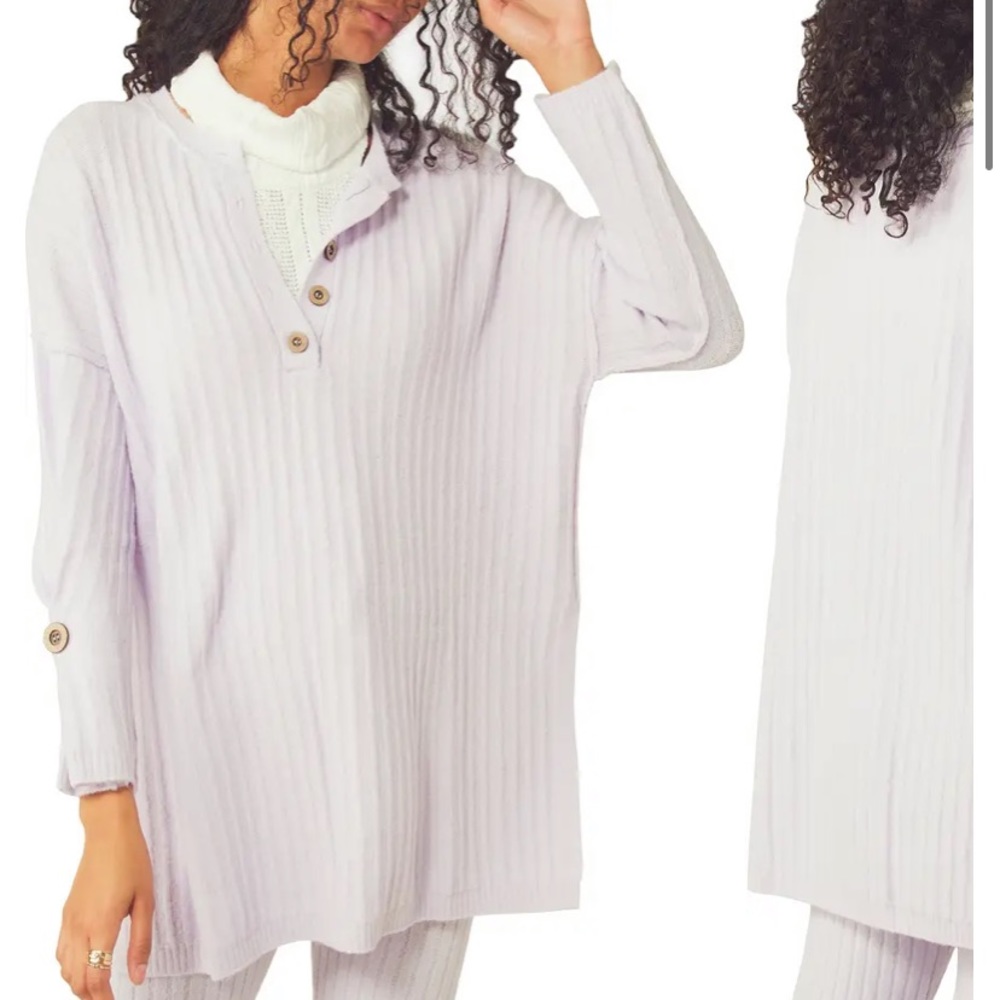Free people Around the clock tunic sweater